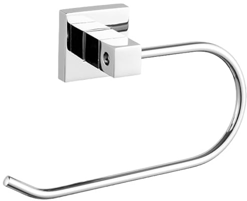 Toilet Roll Holder Wall Mounted - Chrome Toilet Paper Holder for Bathroom 15-0104