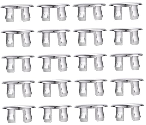 HOMSFOU 30pcs Sink Overflow Drain Cover and Ceramic Basin Overflow Rings Replacement Bathroom Sink Drain Cover Accessory