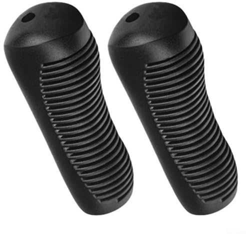 MeevrgR 532411555 Lot de 2 poignées de levage pour tracteur à gazon – Compatible avec les modèles 532196492 et 532445060 – Poignées de rechange en polypropylène noir