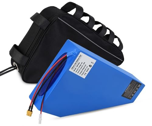 Batería Triangular Para Bicicleta Eléctrica De 48V,Batería De Litio De Larga Duración,Batería De Iones De Litio Impermeable,Utilizada En Bicicletas Eléctricas 48V26ah
