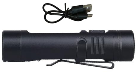 Beiykhera Mini lampe de poche LED multifonction 3 modes, petite lampe de poche puissante – pour la marche , la pêche, la randonnée, les voyages, la lecture, la randonnée