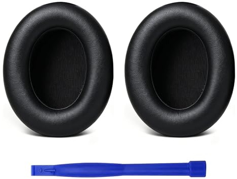 KODAPAGE Replacement Ear Pads Cushions for Beats Studio 2.0 & 3 Wired/Wireless OVER-EAR Headphones, Earpads with Soft Protein Leather, Noise Isolation Memory Foam (Black)