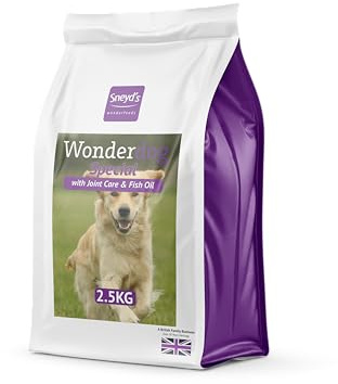 Wonderdog Special Dry Dog Food with Joint Care & Herb Blend | Complete Nutrition for Active & Working Dogs | 2.5kg