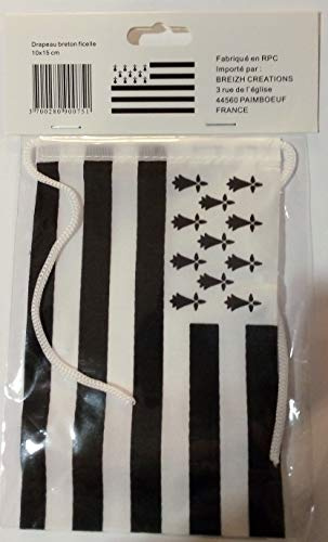 Drapeau Breton Ficelle 10 x 15 cm