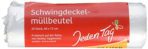Jeden Tag Müllbeutel mit Griff 50 l, 20 Stück