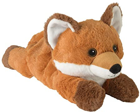 Warmies® Wärmekissen/Stofftier Liegender Fuchs Hirse Lavendelfüllung ca.35cm 700g (exklusives Warmies-Design für Greenlife Value)