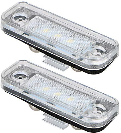 Fehlerfreie Auto-Kennzeichenbeleuchtung Signalmarkierungsleuchte 12V 3528SMD Autozubehör für Mercedes Benz W203 W211 C219 R171 CLS SLK