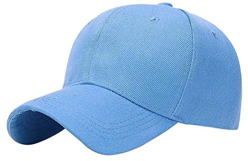 Kangqifen Herren Damen Einfache Einfarbiger Baseball Caps Kappe Mütze mit Klettverschluss Mehrfarbige Optionen