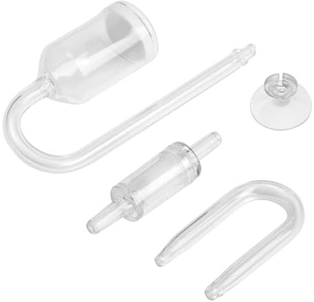 Difusor de CO2 para acuario, sistema de CO2, funciona con todos los sistemas de CO2, atomizador de CO2, contador de burbujas, litro, cerámica personalizada, membrana porosa, cristal acrílico