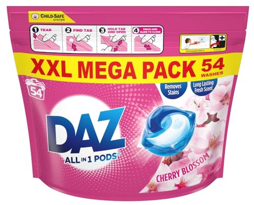Daz All-in-1 Washing Capsules Cherry Blossom 54 Washes