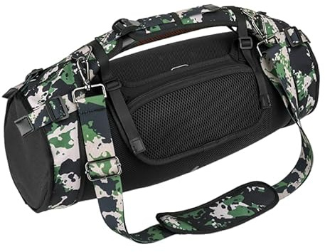BeisDirect Sling Funda para Altavoz Bluetooth Portátil JBL Boombox 3, Correa de Transporte de Viaje con Correa de Hombro extraíble para JBL Boombox3 Accesorios (Camuflaje)