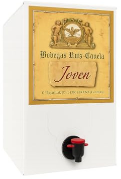 Genérico Vino Blanco Bag in Box 5l - tetabrik 5l - Bodegas Ruiz - Canela.