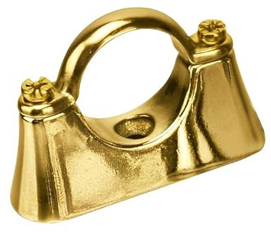 Bag of 10-22mm Cast Brass Hospital Pipe Bracket (Known as Pipe Brackets/Pipe Standoff Bracket/Pipe Clip / 22mm Pipe Clips/Brass Pipe Clips Also Available in 15mm, 22mm, 28mm, 35mm)