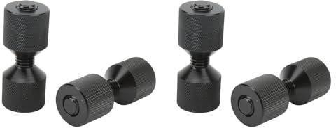 Ensemble de Broches à Deux Trous, 4 Pièces en Aluminium, Aligneurs de de Tuyau à 2 Trous, Goupille D'alignement de Connexion pour Voiture, Bateau, Grandes Machines, Broches