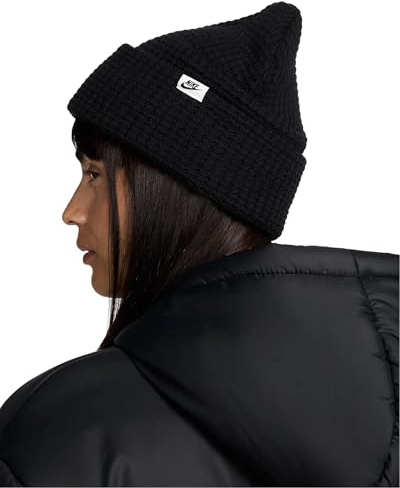 Nike Mütze Wintermütze Sport Mode Running Run Schwarz FZ2123-010, Schwarz , One size