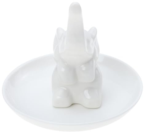 VALICLUD Plateau à Bijoux Céramique Support Élégant Coupelle Pour Colliers Et Bagues Décoration Pour Chambre Et Salle De Bain