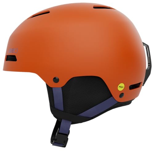 Giro Ledge FS MIPS Skihelm & Snowboardhelm L | ABS-Hartschale mit EPS, MIPS® Schutz, In Form Fit System, Belüftung | Freestyle Helm Matte Orange