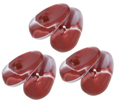 VICASKY 3 Pairs Leak Silicone Ear Covers for Hair Dyeing Earmuffs for Salon and Home Use Reusable Ear Protectors for Dye and Perm