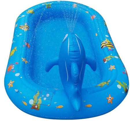 Piscina Gonfiabile Esterna per - Piscine per Giardino, Piscina Gonfiabile All'aperto | Piscina Poco Ingombrante, Versatile per Interni ed Esterni