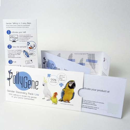 DNA-Tests zur Geschlechtsbestimmung Ihrer Vögel Agaporniden, Kakadus, Graupapageien & Großsittichen