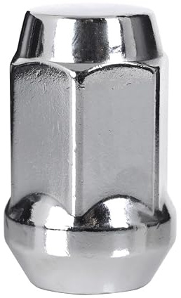 Hansen Styling Parts 20 Radmuttern Chrom 12x1,5mm Nuts Muttern mit 60° Konus - Schlüsselweite : 19mm