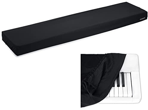 AKOZLIN Tastaturabdeckung für 88-Tasten-Digitalpianos,Klavierabdeckung | universelle Staubschutzhülle für die Tasten,Elektronische Klavier Abdeckung, Staubschutz Tastatur,120-165×39×12-17CM