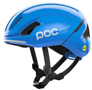 POC POCito Omne MIPS Fahrradhelm für Kinder mit MIPS-Rotationsschutz und fluoreszierenden Farben für gute Sichtbarkeit
