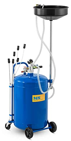 MSW Colector de Aceite Usado para Taller MSW-ODE-68 (Capacidad de la bandeja colectora: 68 L, Capacidad del tanque de recogida: 10 L, Altura regulable: 1000-1400 mm)