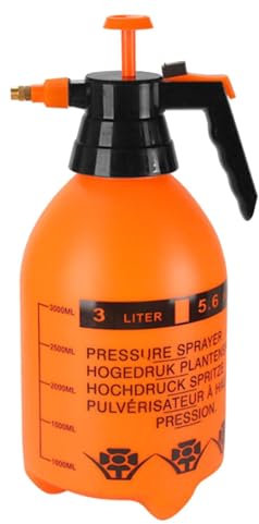 Botella pulverizadora de agua – Pulverizador de jardín de 2L/3L | Pulverizador de jardín de mano con boquilla ajustable | Pulverizador de mano multiusos | Pulverizadores de agua a presión, equipo de