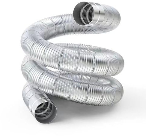 WUUKEPSG Armbåge Skorsten Spisrör L 80-200Cm, Stretching Teleskopisk Spisrör Armbåge För Varmvattenberedare Rör Skorstenar, Diameter 5Cm
