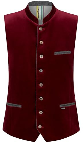 Bergeld traditionell väst Tozzi, Bordeaux, 54