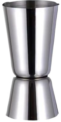 CHFYIJYHM Tazas medidoras de Acero Inoxidable de 30/40/50ml, coctelera de Vino de Fiesta, Jigger Doble, Accesorio for Bar de Fiesta en casa(50ml)