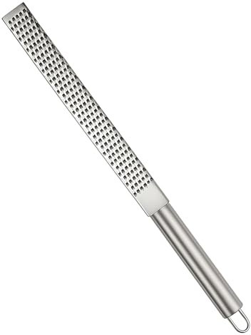 HiFEN® Zester Grater Premium Stainless Steel Fine Rasp for Citrus, Cheese & Spices – Ergonomic Handheld Kitchen Tool with Non-Slip Handle