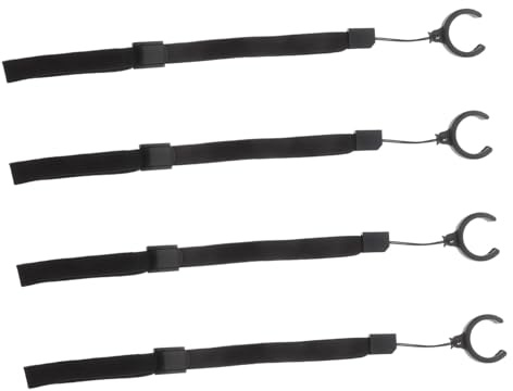 HAMPPLIES 4pièces Sangle pour Cordon Anti-Perte Dragonne Faite Main pour Canne De Marche Porte-Canne Lanière Anti-Perte