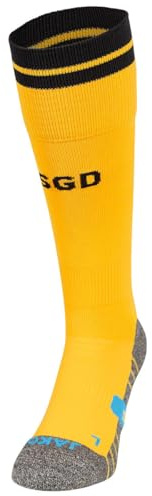 JAKO SG Dynamo Dresden Home Stutzen Socken (DE/NL/SE/PL, Numerisch, 43, 46, Regular, Regular, gelb)