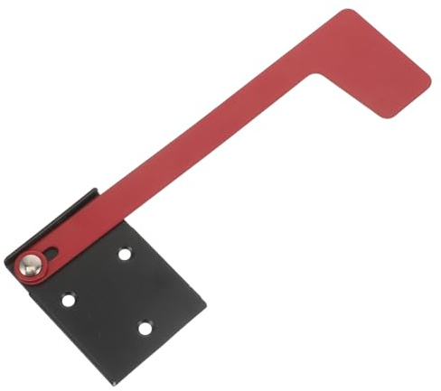 TOBBOMEY Drapeau De Boîte Aux Lettres Extérieur Adhésif 190 Mm Pour Boîte Aux Lettres Murale Kit De Remplacement Rouge Usage Extérieur Solide