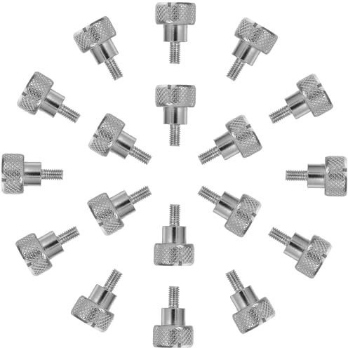 NIYANGLE 20 Pezzi Viti Piedino Macchina da Cucire in Viti Filettatura per Piedino Accessori per Riparazione e Manutenzione Macchine da Cucire Domestiche e Industriali