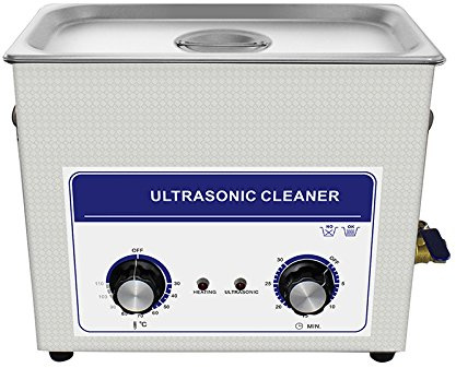 CGOLDENWALL JP-031 6.5L Vinyl Ultrasonic Cleaner Ultrasonic Cleaning machine Professional Stainless Steel Industrial Ultrasonic Cleaner Eyeglasses Jewelery Denture Cleaner