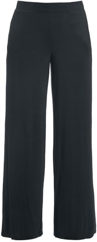 Forplay High Waist Marlene Donna Pantaloni Nero L 95% Viscosa, 5% elasthane Marlene