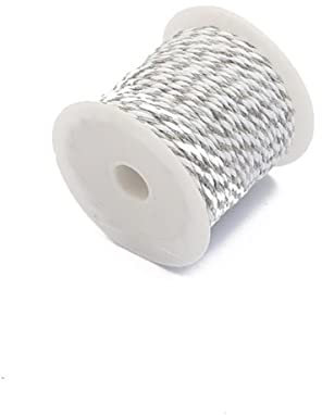 Baumwollkordeln Nähgarn zweifarbig 10m/Rolle DIY Hochzeitsdekor Versorgung Handgemachte Handwerker Schnur Seil Handwerk Twisted Makramee Cord-07