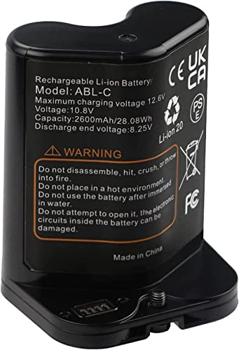 ABL-C 3INR19/65 Batterie | Remplacement pour iRobot Braava Jet M6 6110 Series M611020 M612880 M612680 6100 Ultimate Robot Mop (10.8V 28.08Wh 2600mAh)