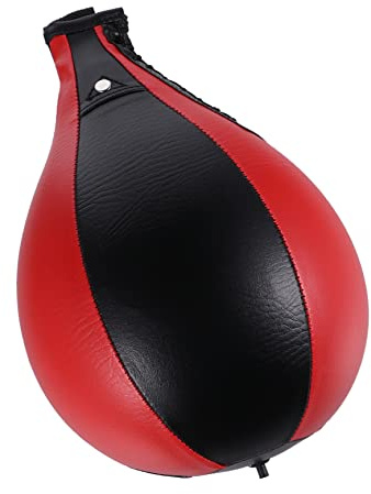 Garneck 1stk Boxball Leder Boxen Boxsack Für Muskeltraining Boxlüftung Boxreflex Markante Tasche Fitness-boxsack Muay-Thai-Tasche Trainingsboxsack Hängend Reflektierende Kugel Kind Pu