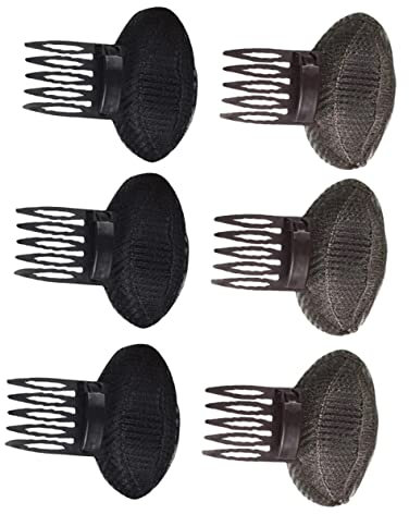 POPETPOP Bump It Haarvolumen Kämme 6 Stück Volumeneinsatz Haarbeulen Clips Für Frauen Unsichtbar Rutschfest Haarpolster Haar Accessoire