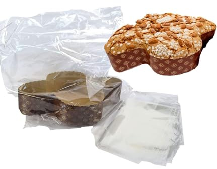 ARCOBALENO PARTY 5 Forme Colomba da 750 gr con 5 Buste in Polipropilene stampo colomba pasquale