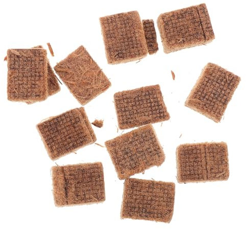 OSOLADY 10pcs Bbq Carbon Smokeless Fire Logs for Bbq Charcoal Briquettes Fire Starter Blocks Outdoor Starters