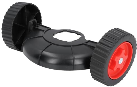 Roue de Support de Herbe en Plastique Réglable en Hauteur avec Prise Confortable, Adaptée aux Bordures électriques pour Le Désherbage du Jardin et du Paysage