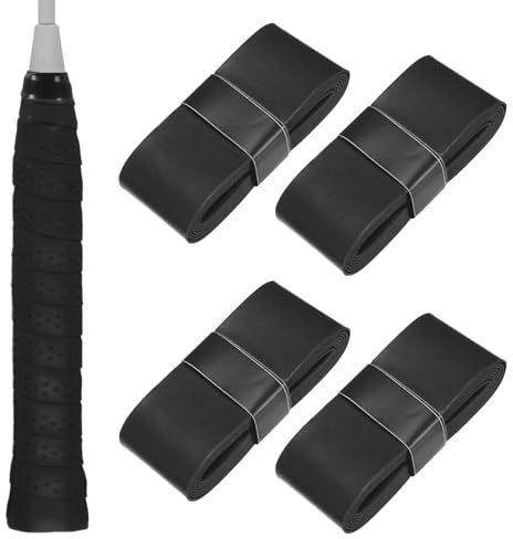 M METERXITY Tennis Racket Grip Tape PU Pickleball Overgrip Grip Tape Anti-Slip Sweat Absorbent for Pickleball/Racquetball/Badminton/Squash