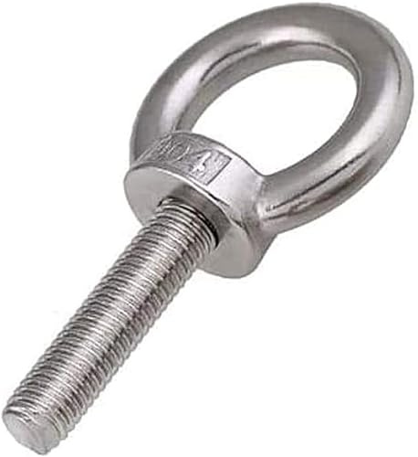Boulons à œil robustes, filetage mâle M14 × 25 mm-60 mm, anneau de levage à épaulement en acier inoxydable 304(M14x40mm)
