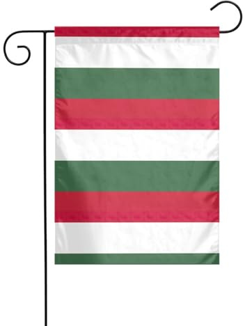 Bandiera dell'Ungheria Stampa Doppio Lato Bandiere Giardino, 12 × 18in Anniversario Matrimonio Vacanze Yard Outdoor Decorazione Esterna