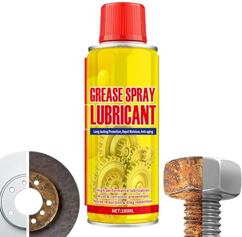 Décapant rouille pour métal - Nettoyant polissant intensif | Lubrifiant dérouillant à usages multiples 180 millilitres | Pour taches de jaunissement sur camion, SUV, chaîne, outils peinture, roue, fre